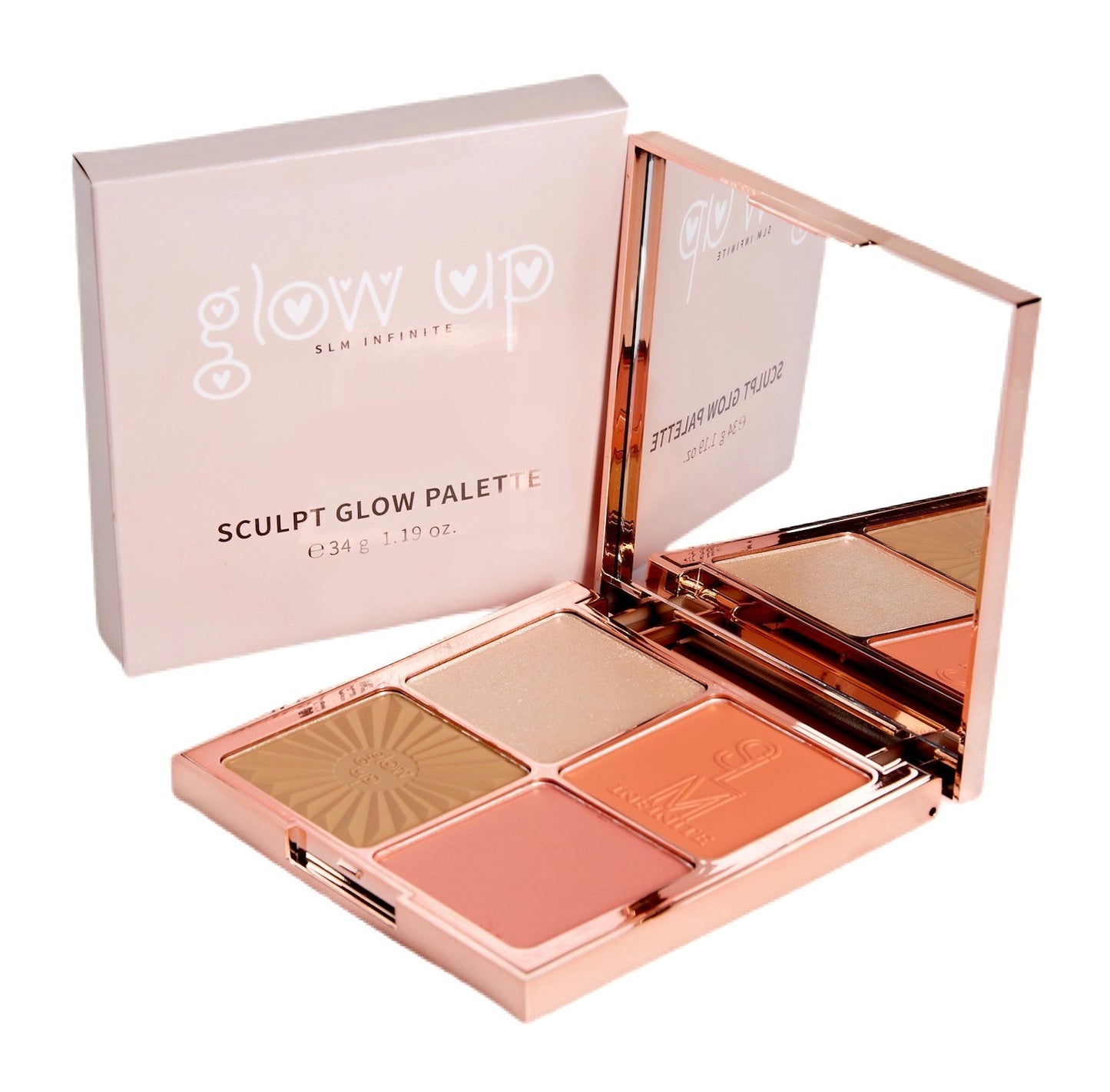 SCULPT GLOW PALETTE / PEACH TONE